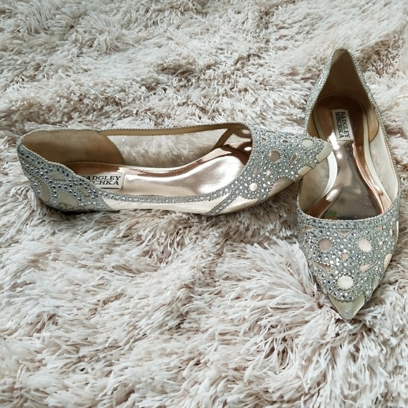 Badgley Mischka Shoes Wedding Flats Poshmark